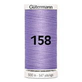 Gutermann naaigaren | 500m | 158 lila naaigaren GM - 500M - 158 - LILA 40080151036140